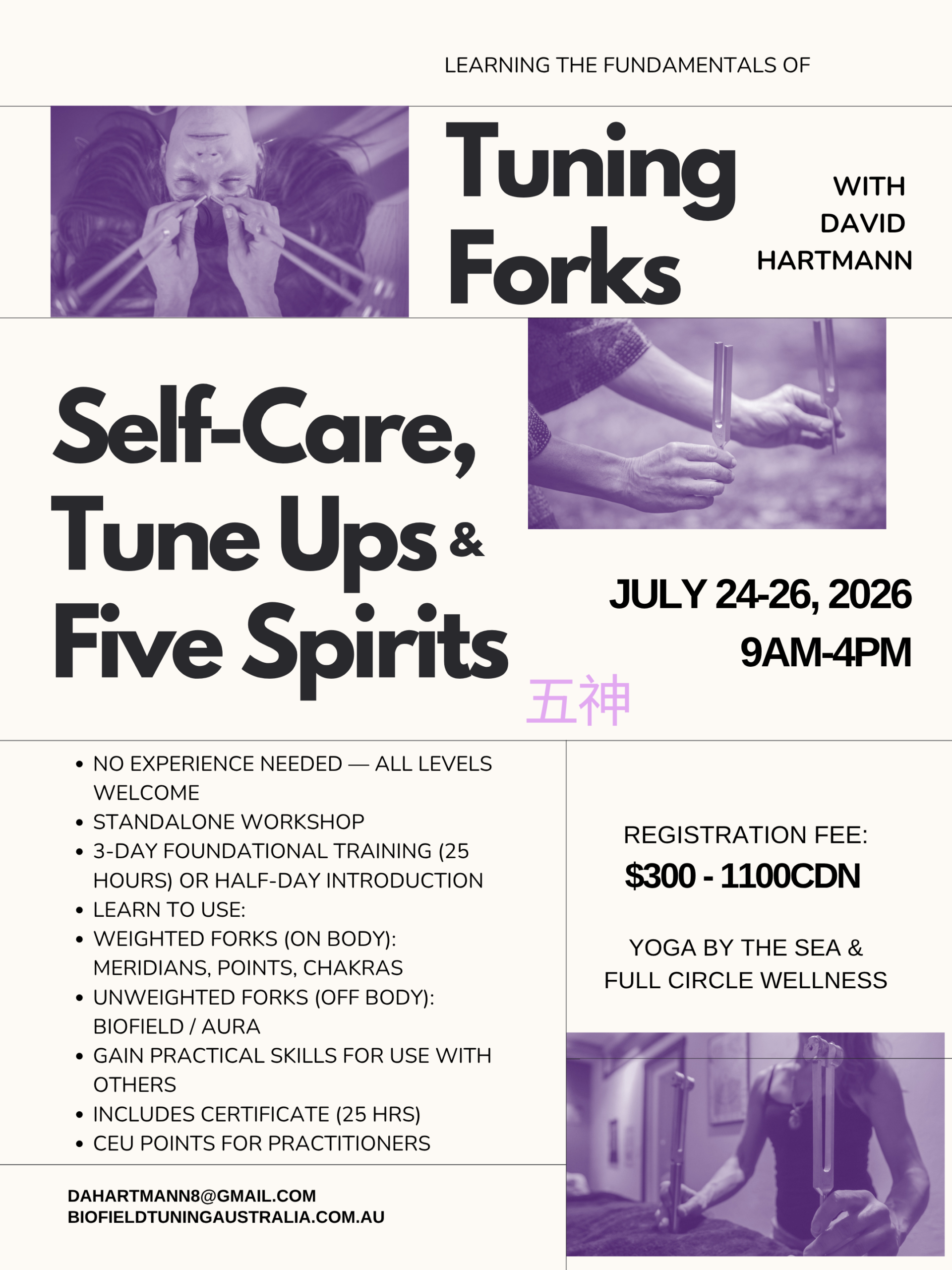 The Fundamentals of Tuning Forks: Self-Care & Tune Ups and the 5 Spirits