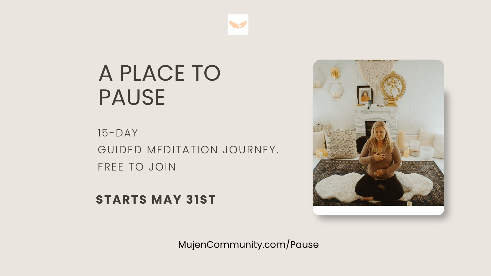 A Place to Pause: Free 15-Day Guided Meditation Journey