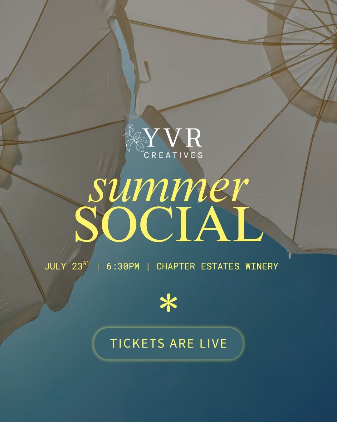 YVR Creatives Summer Social